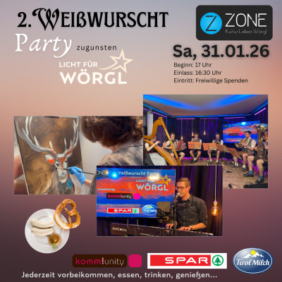 Weisswurschtparty zugunsten Licht für Wörgl