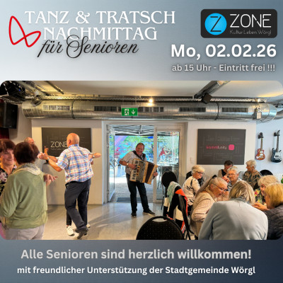Senioren Tanz & Tratsch Nachittag im Februar