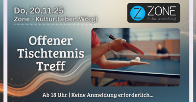 Hobby Tischtennis Treff im November