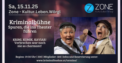 Kriminalbühne - Spuren die ins Theater führen