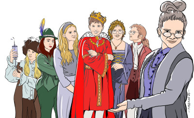 König Immermüd | Bildrechte: Stadtbühne Wörgl