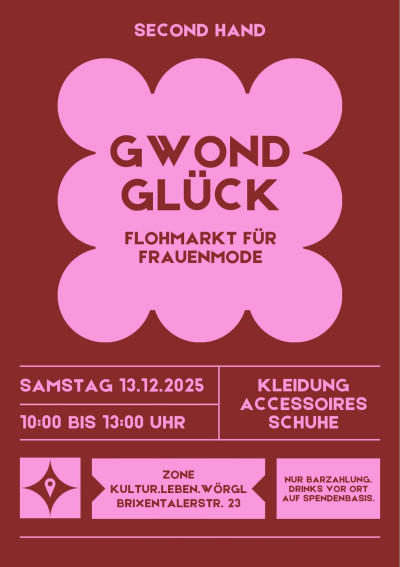 GWONDGLÜCK Flohmarkt für Frauenmode