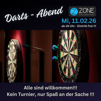 Darts Abend im Februar